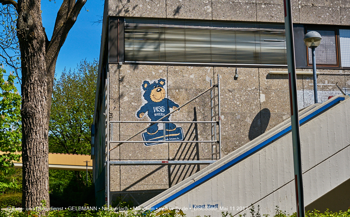 11.05.2017 - Abrissbaustelle Quiddezentrum in Neuperlach